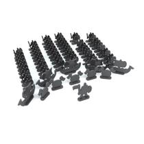 Conjunto de Exército Preto - War Vikings