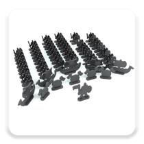 Conjunto de Exército Preto - War Vikings