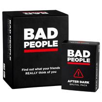 Conjunto de expansão Party Game BAD PEOPLE + After Dark para adultos Conjunto de expansão Party Game BAD PEOPLE + After Dark para adultos