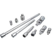 Conjunto de extensão de soquete/conjunto de adaptadores de soquete CRAFTSMAN de 10 peças