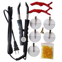 Conjunto de extensões de cabelo com queratina Fusion Bonding Machine Ushtiger