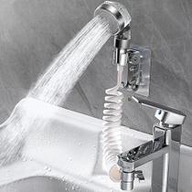 Conjunto De Extensor De Torneira E Chuveiro De Mão Para Banheiro, Spray Para Lavar Cabelo,