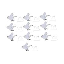 Conjunto De Extratores De Chaves Manuais 10 Peças Para Desmontagem De Fechaduras Automotivas