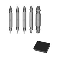 Conjunto De Extratores De Parafuso Danificado Pequeno Com Broca HSS, Kit Removedor De Parafuso