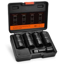 Conjunto de extratores Lug Nut THINKWORK 1/2" Drive, 5 unidades