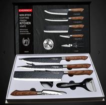 Conjunto De Faca Profissional Chef Japonesa Otoware 6 Peças