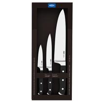 Conjunto de Facas 3 Peças Infinity Brinox Conjunto de Facas 3 Peças Infinity Brinox