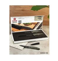 Conjunto De Facas 3pç Pretas - Mundial (VX9900-3)