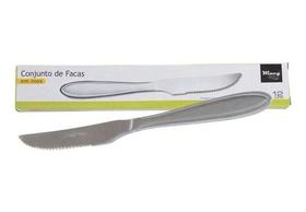 Conjunto De Facas Aço Inox 12 Peças Talheres E Utensílios Conjunto De Facas Aço Inox 12 Peças Talheres E Utensílios