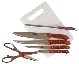 Conjunto de Facas C/ 7 Peças Western - Etilux