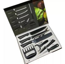 Conjunto de facas chef profissional 8 peças churras - XDX