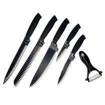 Conjunto de Facas Chef Sharp Forjada Carnes - 6 Peças