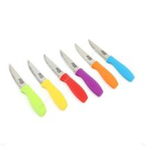 Conjunto de Facas Color 6 Facas Churras - Fratelli