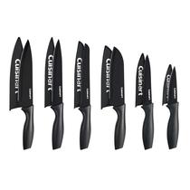 Conjunto de facas Cuisinart Advantage 12 peças de aço inoxidável revestido de cerâmica