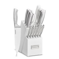 Conjunto de Facas Cuisinart Classic 15 Peças em Aço Inoxidável com Bloco