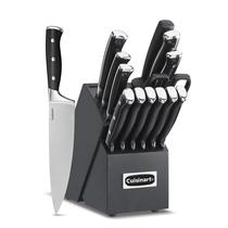 Conjunto de Facas Cuisinart Classic Forged - 15 Peças com Triplo Rebite