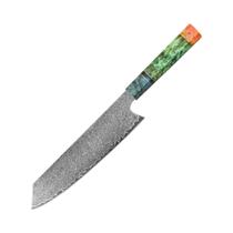 Conjunto De Facas De Chef Forjadas À Mão Em Aço Damasco VG10 Com 67 Camadas, Cabo De Madeira Estável Conjunto De Facas De Chef Forjadas À Mão Em Aço Damasco VG10 Com 67 Camadas, Cabo De Madeira Estável