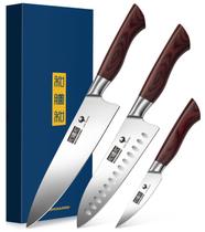 Conjunto de Facas de Cozinha HOSHANHO 20cm Chef 18cm Santoku 9,5cm Utilitário