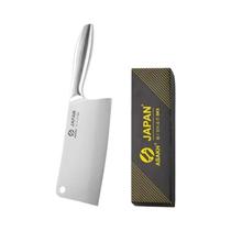 Conjunto De Facas De Cozinha Profissionais De Aço Inoxidável De 7 Polegadas: Santoku, Cutelo Para