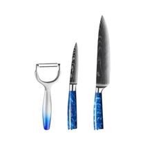 Conjunto De Facas De Cozinha Profissional Em Aço Inoxidável Chef Para Desossar, Fatiar, Descascar