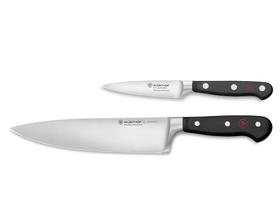 Conjunto de Facas de Cozinha Wüsthof Classic Chef 20 cm e Descascador 9 cm Conjunto de Facas de Cozinha Wüsthof Classic Chef 20 cm e Descascador 9 cm