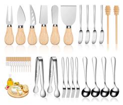 Conjunto de facas de queijo LifeMusican Charcuterie Board Accessories Conjunto de facas de queijo LifeMusican Charcuterie Board Accessories