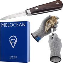 Conjunto de facas e luvas Oyster Shucking Melocean Professional