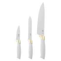 Conjunto de facas FYNORI Soft Grip Stainless Steel Chef de 3 peças