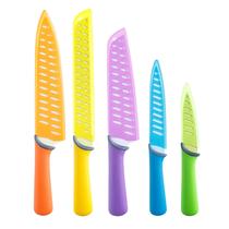 Conjunto de facas Glad for Kitchen em aço inoxidável Chef 5 Knives