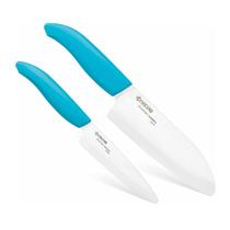 Conjunto de facas KYOCERA Revolution Ceramic 5.5 Santoku e 4.5 Utility