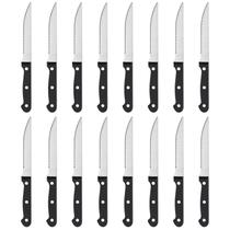 Conjunto de facas para bife BEWOS Triple Rivet em aço inoxidável 16 unidades Conjunto de facas para bife BEWOS Triple Rivet em aço inoxidável 16 unidades