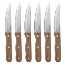 Conjunto de facas para bife Cuisinart C55W-S6STK Advantage de 6 peças de nogueira