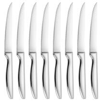 Conjunto de Facas para Bife SuperCook 8pcs Afiadas em Aço Inoxidável Conjunto de Facas para Bife SuperCook 8pcs Afiadas em Aço Inoxidável