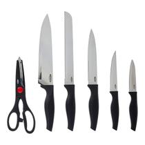 Conjunto de facas para churrasco Brinox 6 peças com tesoura