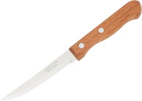 Conjunto de Facas para Churrasco e Frutas Tramontina Dynamic Laminas em Inox e Cabos de Madeira 2 Pecas