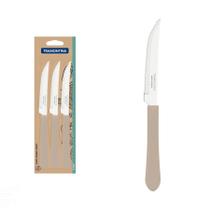 Conjunto de Facas para Churrasco Tramontina Leme com Lâminas em Aço Inox e Cabos de Polipropileno Ci