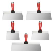 Conjunto de facas para drywall Goldblatt, 5 peças de aço inoxidável Conjunto de facas para drywall Goldblatt, 5 peças de aço inoxidável
