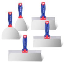 Conjunto de facas para drywall WORKPRO em aço inoxidável com 5 lâminas