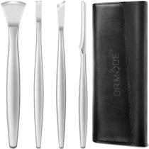 Conjunto de facas para pedicure DRMODE Professional 4PCS em aço inoxidável