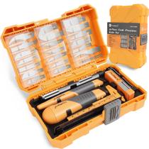 Conjunto de facas Precision Hobby MulWark de 41 peças com lâminas e ferramentas Conjunto de facas Precision Hobby MulWark de 41 peças com lâminas e ferramentas