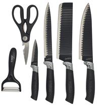 Conjunto De Facas Profissional Do Chef 6 Peças