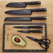 Conjunto de Facas Profissional Talheres Preto Hampton Forge Tomodachi Akita de 12 Peças Akita da Tomodachi