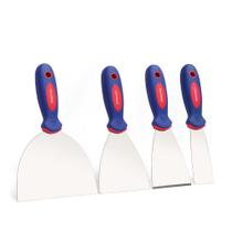 Conjunto de facas Putty WORKPRO em aço inoxidável de 4 peças