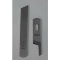 Conjunto de Facas Superior e inferior para Overlock/Interlock KR23 e KR35
