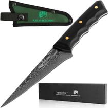 Conjunto de Facas Topbutcher Chef - Aço Damasco Black Panther