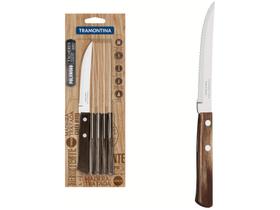 Conjunto de Facas Tramontina Lâmina em Aço Inox 6 Peças Polywood Conjunto de Facas Tramontina Lâmina em Aço Inox 6 Peças Polywood