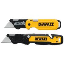 Conjunto de Facas Utilitárias Dobráveis DEWALT Push and Flip