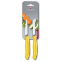 Conjunto de Facas Victorinox Swiss Classic - 2 Peças Amarelas Conjunto de Facas Victorinox Swiss Classic - 2 Peças Amarelas