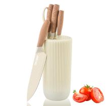 Conjunto de facas Wiztoynia, lâminas de aço inoxidável bege de 6 peças