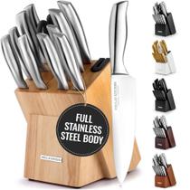 Conjunto de Facas Zulay Premium - 12 Peças em Aço Inoxidável Conjunto de Facas Zulay Premium - 12 Peças em Aço Inoxidável